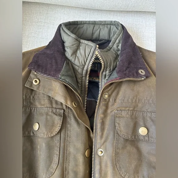 Barbour Women’s Olive Green Wax Jacket - Picture 7 of 10
